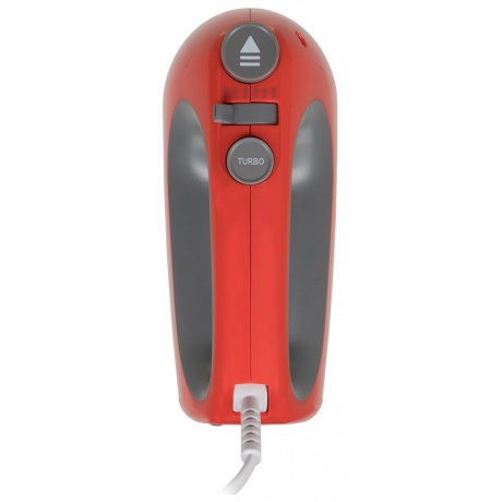 Миксер ручной Hyundai HYM-H4511 500Вт красный/серый - фото 4