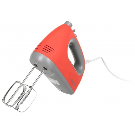 Миксер ручной Hyundai HYM-H4511 500Вт красный/серый - фото 8