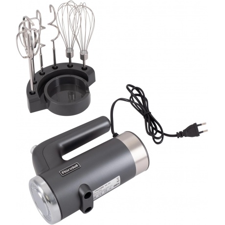 Миксер Rondell RDE-1351 800Вт черный - фото 10