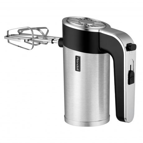 Миксер ручной Rondell RDE-1352 800Вт стальной - фото 3