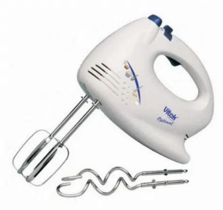 Миксер ручной Vitek VT-1405 400Вт белый/салатовый