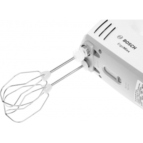 Миксер Bosch MFQ36460S с чашей, 450Вт белый/серый - фото 15