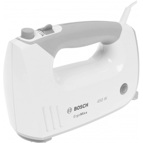 Миксер Bosch MFQ36460S с чашей, 450Вт белый/серый - фото 10