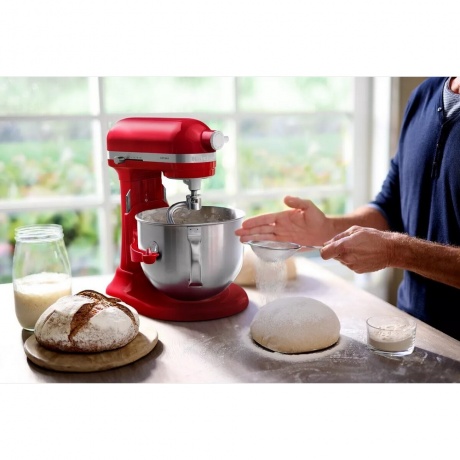 Миксер планетарный KitchenAid Artisan 5KSM70SHXEER красный - фото 8