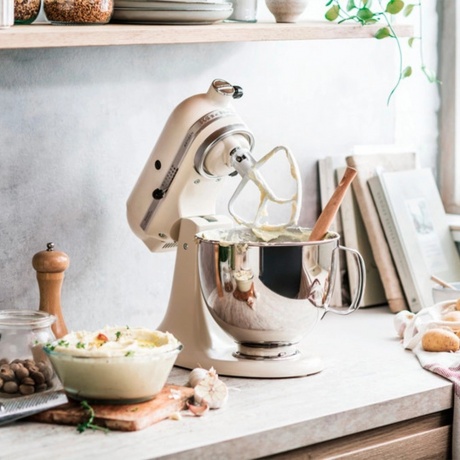 Миксер планетарный KitchenAid Artisan 5KSM125EMH кремовый - фото 7