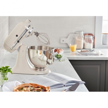 Миксер планетарный KitchenAid Artisan 5KSM125EMH кремовый - фото 9