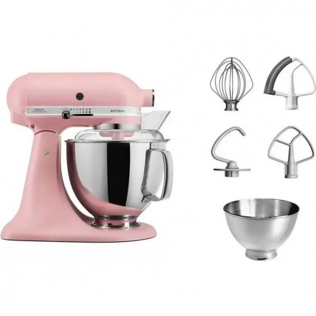 Миксер планетарный KitchenAid Artisan 5KSM175PSEDR сухая роза - фото 4