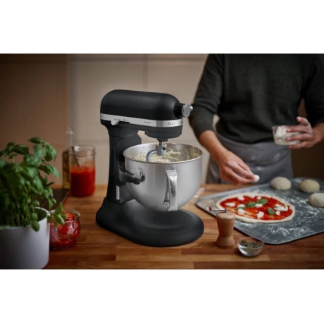 Миксер планетарный KitchenAid Artisan 5KSM60SPXEBM матовый черный - фото 12