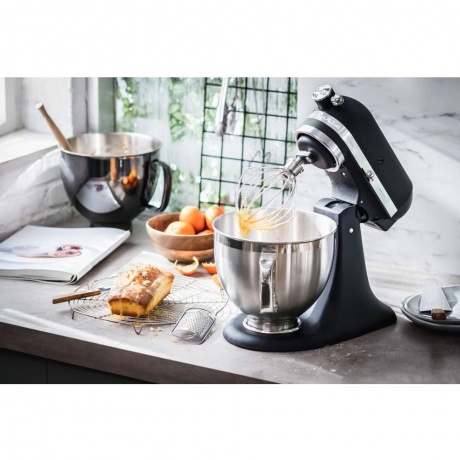 Миксер планетарный KitchenAid Artisan 5KSM185PSEBK чугун - фото 5