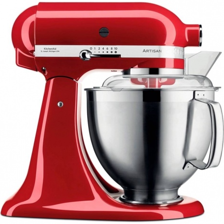 Миксер планетарный KitchenAid Artisan 5KSM185PSEER красный - фото 2