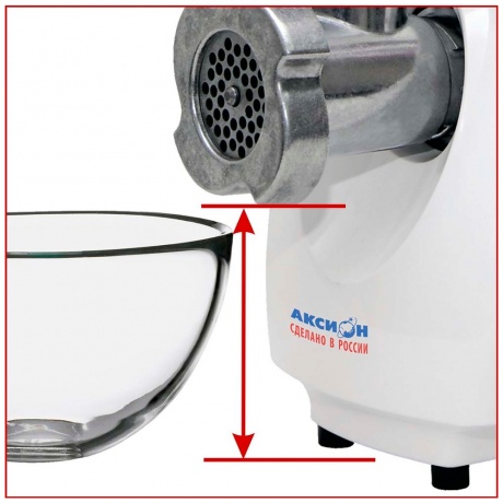 Мясорубка Аксион М 25.02 Белый - фото 4