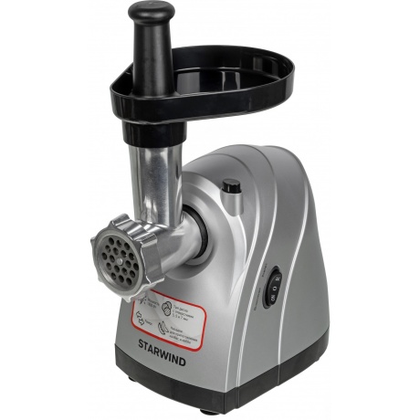 

Мясорубка Starwind SMG4485 1800Вт серебристый, Серебро