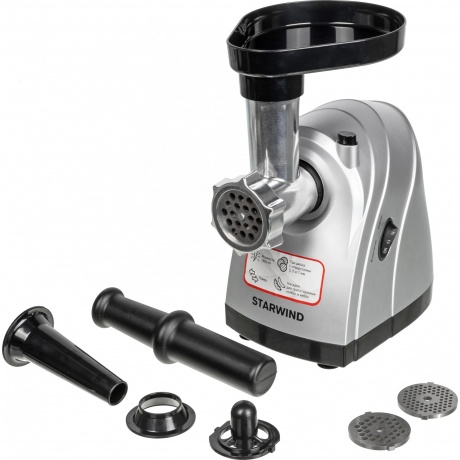 Мясорубка Starwind SMG4485 1800Вт серебристый - фото 4