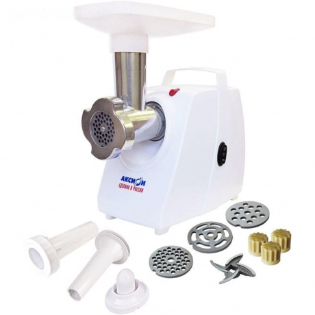 Мясорубка Аксион М 33.01 1500Вт белый - фото 1