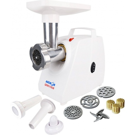 Мясорубка Аксион М 33.01 1500Вт белый - фото 2