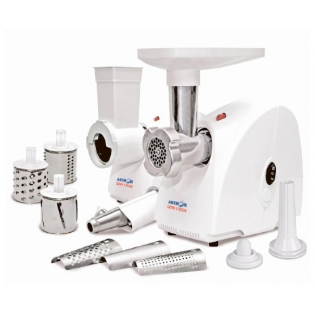 Мясорубка Аксион М 31.02 1500Вт белый - фото 1