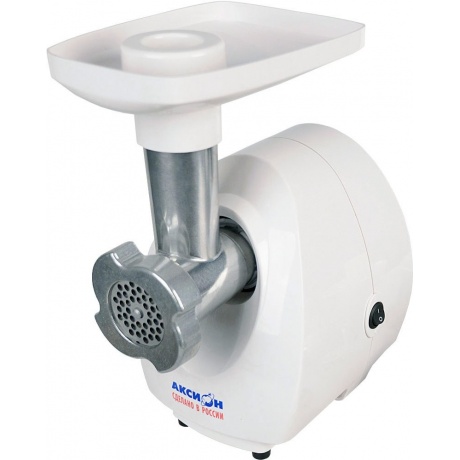 Мясорубка Аксион М 25.04 1500Вт белый - фото 4