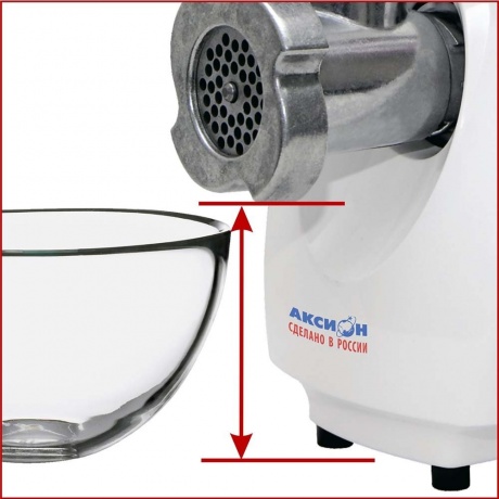 Мясорубка Аксион М 25.04 1500Вт белый - фото 10