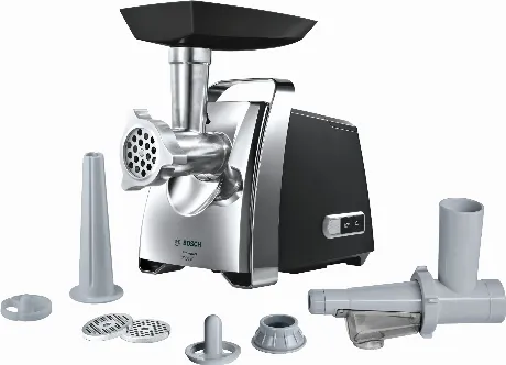 Мясорубка Bosch MFW67450 2000Вт серебристый