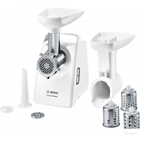 Мясорубка Bosch MFW3X13W белый - фото 1