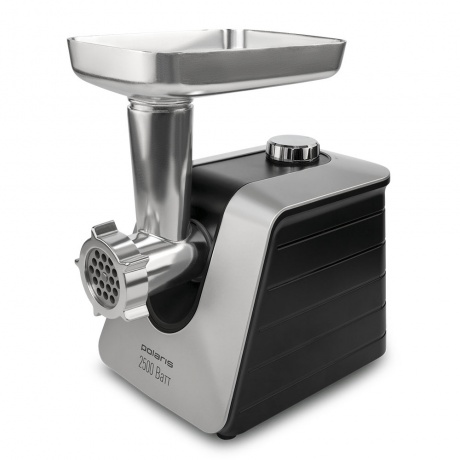 Мясорубка Polaris PMG 2561 черный/серебристый - фото 2