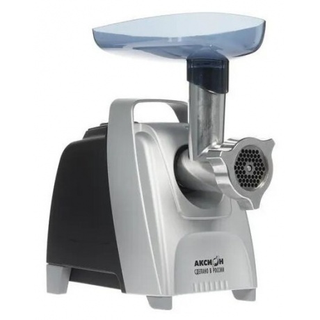 Мясорубка Аксион М 61.04 черный/серебристый - фото 1