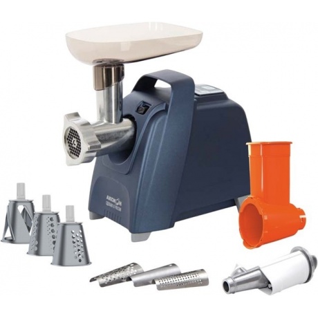 Мясорубка Аксион М 62.02 темно-синий - фото 3