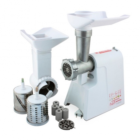 Мясорубка Мастерица КЭМ-02 600Вт белый - фото 1
