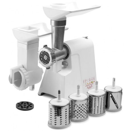 Мясорубка Мастерица КЭМ-02 600Вт белый - фото 2