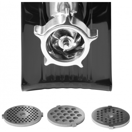 Мясорубка Hyundai HY-MG2322 1200Вт черный/серебристый - фото 13