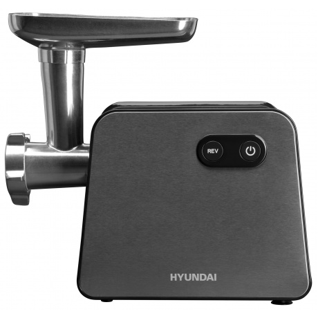 Мясорубка Hyundai HY-MG2322 1200Вт черный/серебристый - фото 4