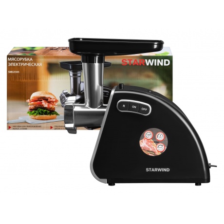 Мясорубка Starwind SMG3345 1500Вт черный - фото 38
