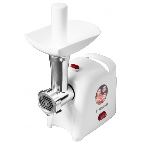 Мясорубка Starwind SMG3110 1500Вт белый - фото 1