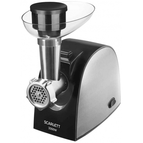 Мясорубка Scarlett SC-MG45M25 2000Вт черный/серебристый - фото 1
