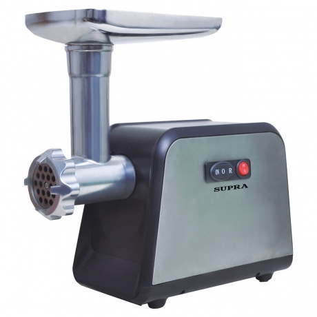 Мясорубка Supra MGS-1992 2000Вт черный/серебристый - фото 1