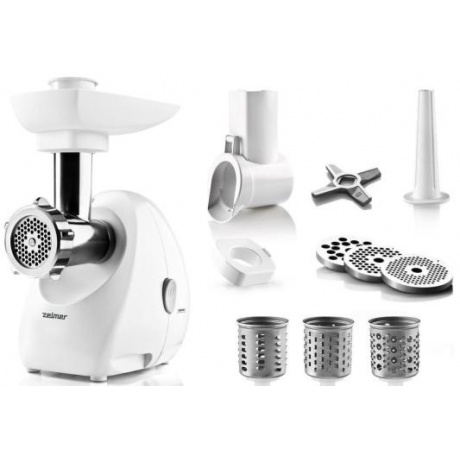 Мясорубка Zelmer ZMM4080B White - фото 4