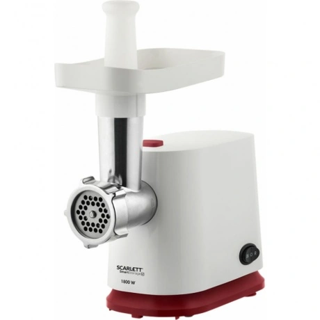 Мясорубка Scarlett SC-MG45M23 1800Вт белый/красный