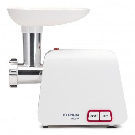 Мясорубка Hyundai HY-MG5391 1900Вт белый - фото 2