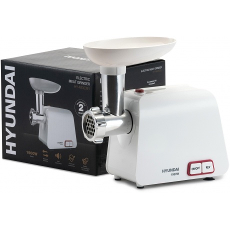 Мясорубка Hyundai HY-MG5391 1900Вт белый - фото 10