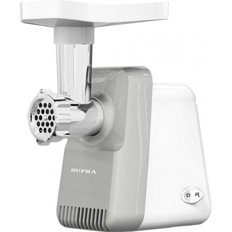 Мясорубка Supra MGS-2004 2000Вт белый/серый