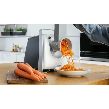 Мясорубка Bosch MFW68660 2200Вт черный - фото 17