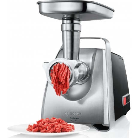 Мясорубка Bosch MFW68660 2200Вт черный - фото 26