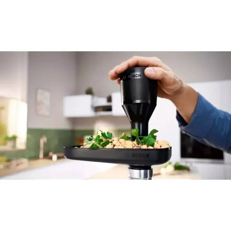 Мясорубка Bosch MFWS440B черный - фото 8