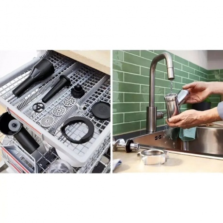 Мясорубка Bosch MFWS440B черный - фото 10