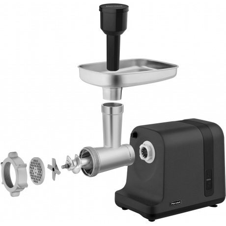 Мясорубка Rondell RDE-1456 3000Вт черный - фото 3