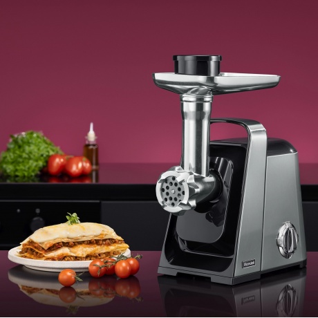 Мясорубка Rondell RDE-1454 2000Вт стальной - фото 4