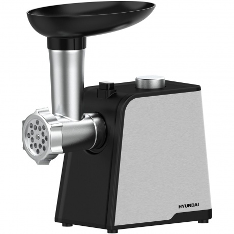 Мясорубка Hyundai HY-MG2214 1800Вт серебристый/черный - фото 1
