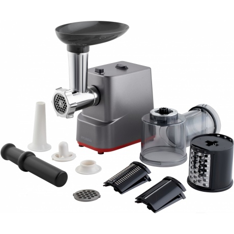 Мясорубка Hyundai HY-MG3144 1800Вт графит/серебристый - фото 5