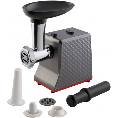 Мясорубка Hyundai HY-MG2114 1800Вт графит/серебристый - фото 2