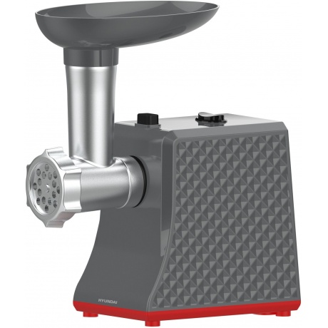 Мясорубка Hyundai HY-MG2114 1800Вт графит/серебристый - фото 3